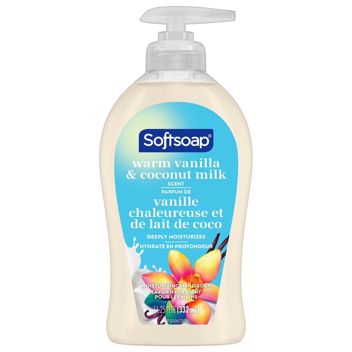 Softsoap Moisturizing Liquid Hand Soap, Warm Vanilla & Coconut Milk, 11.25 Fl Oz, 6 Pack