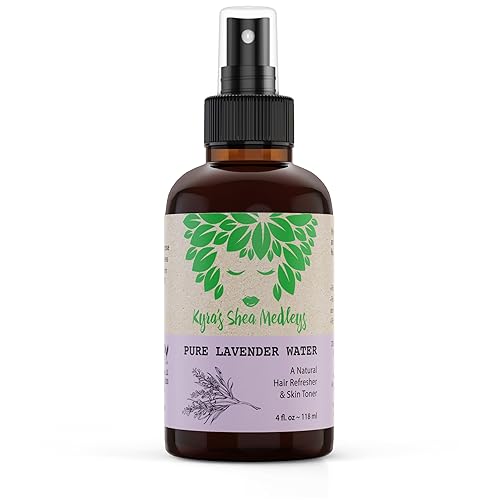 Kyra'S Shea Medleys Lavender Water Toner Mist - Hydrating Spray For Face, Body & Hair - 4 Oz