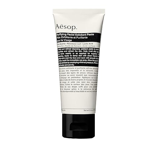 Aesop Purifying Facial Exfoliant Paste - Cream-Based With Quartz & Lactic Acid, 2.6 Oz