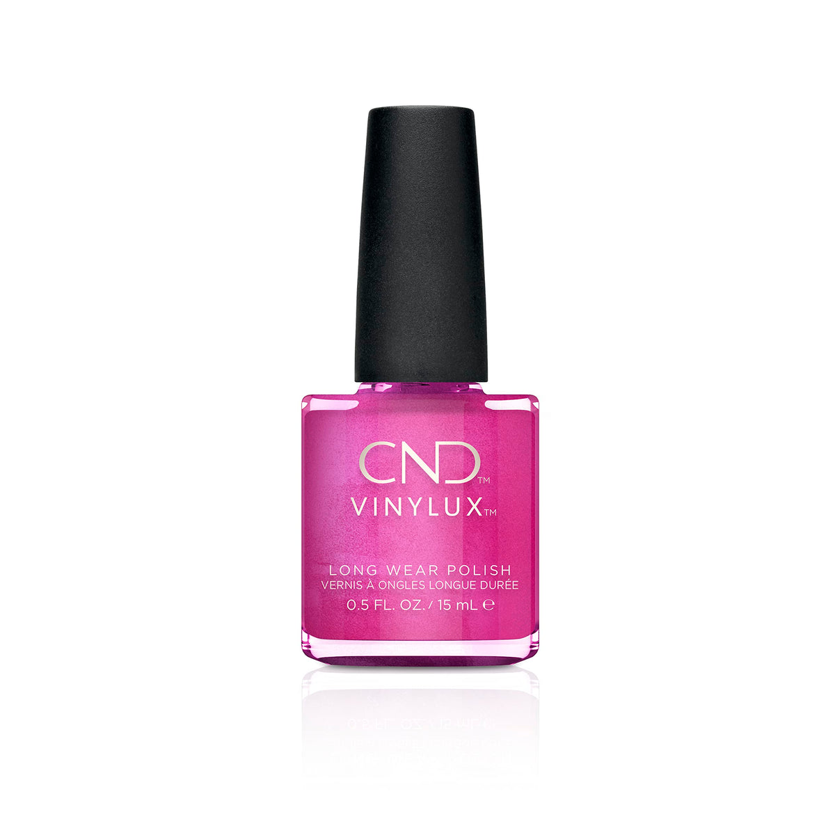 Cnd Vinylux Magenta Mischief Nail Polish - Gel-Like Shine, Chip Resistant, 0.5 Fl Oz