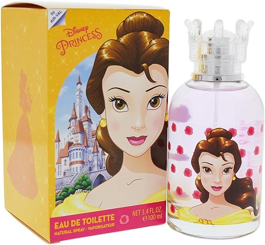 Disney Princess Belle Eau De Toilette Spray For Kids, 3.4 Oz - Fun Fragrance For Little Ones