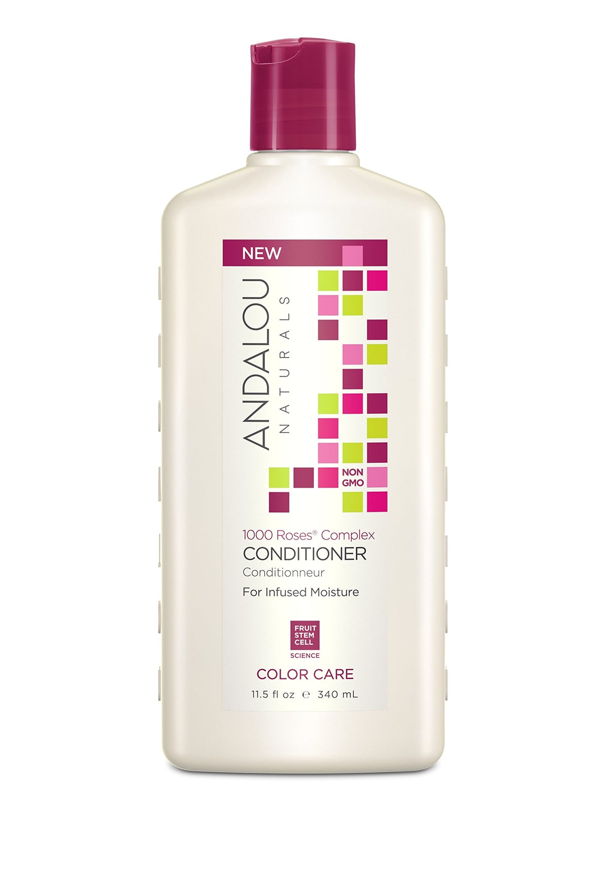 Andalou Naturals 1000 Roses Conditioner, 11.5 Fl Oz - Hydrating & Nourishing Hair Care