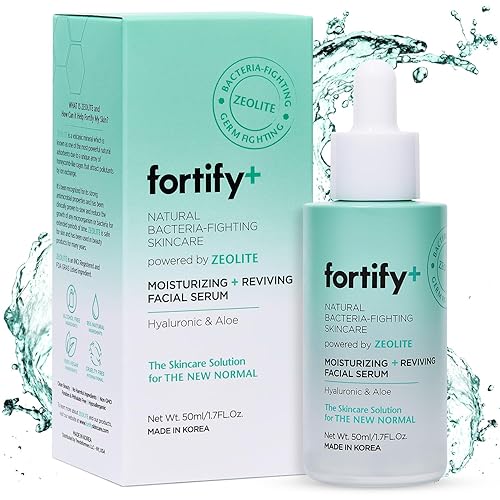 Fortify 9-In-1 Korean Hyaluronic Acid Serum With Aloe Vera - Deep Hydration & Anti-Aging, 50Ml