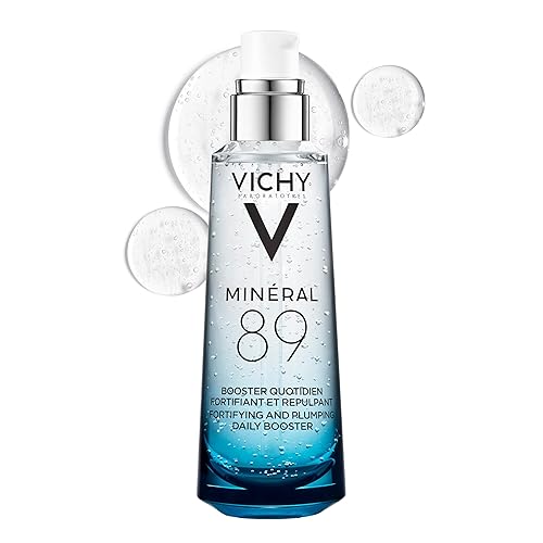 Vichy Mineral 89 Serum - Hyaluronic Acid Gel For Hydration & Skin Barrier Repair, 2.5 Fl Oz