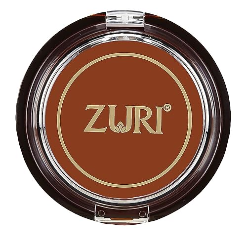 Zuri Naturally Sheer Satin Finish Pressed Powder In Sandstone - Flawless Look