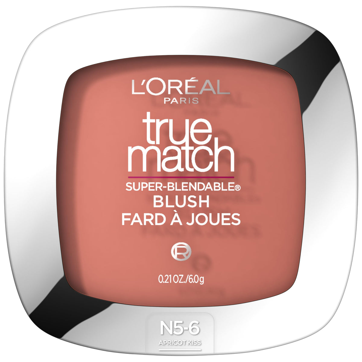 L'Oreal Paris True Match Blush, Apricot Kiss - 0.21 Oz Super-Blendable Powder