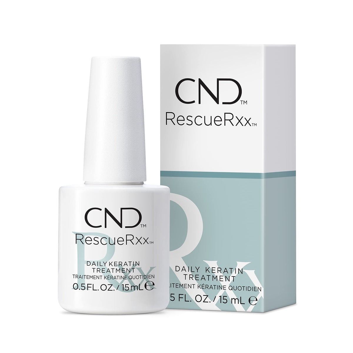 Cnd Rescuerxx Daily Keratin Treatment, 0.5 Fl Oz - Strengthening Nail Repair Formula