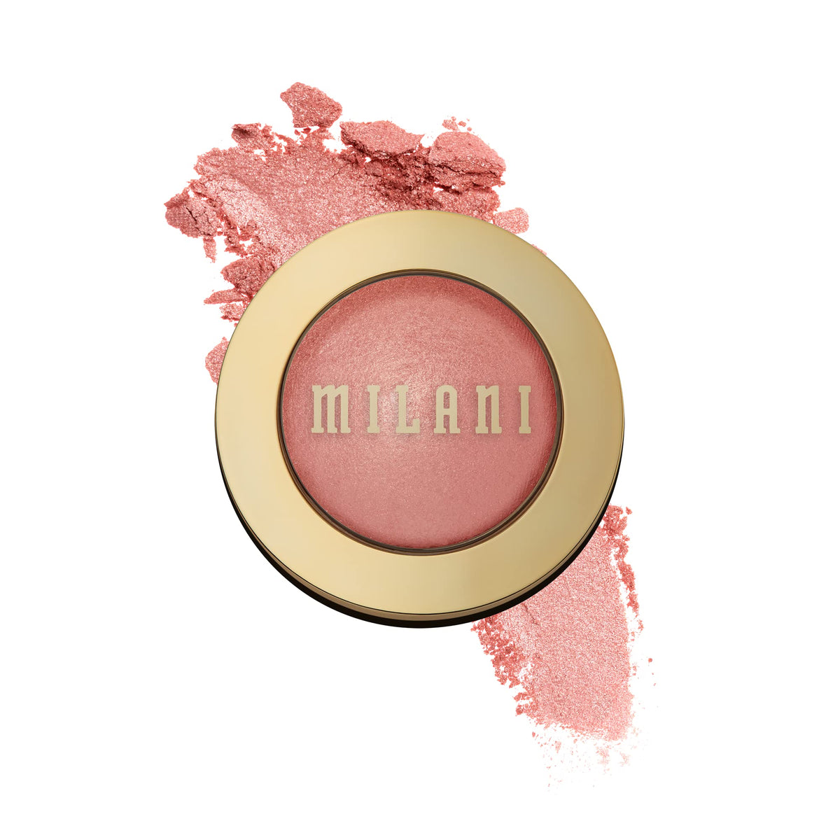 Milani Baked Blush Petal Primavera 0.12 Oz - Cruelty-Free Powder For Shimmery Or Matte Finish