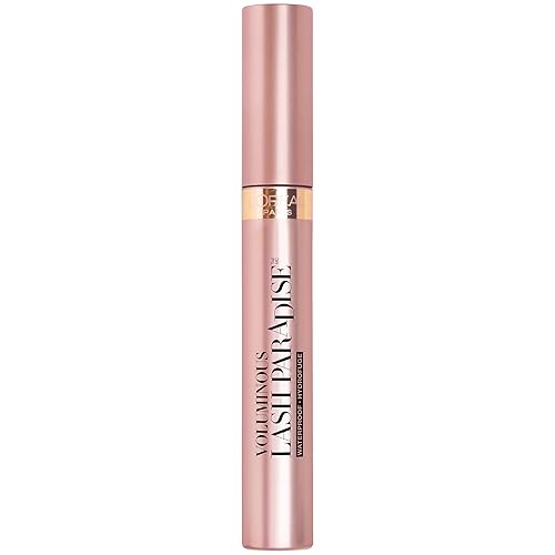 L'Oreal Paris Voluminous Lash Paradise Waterproof Mascara, Black, 0.25 Fl Oz - Volumizing & Lengthening