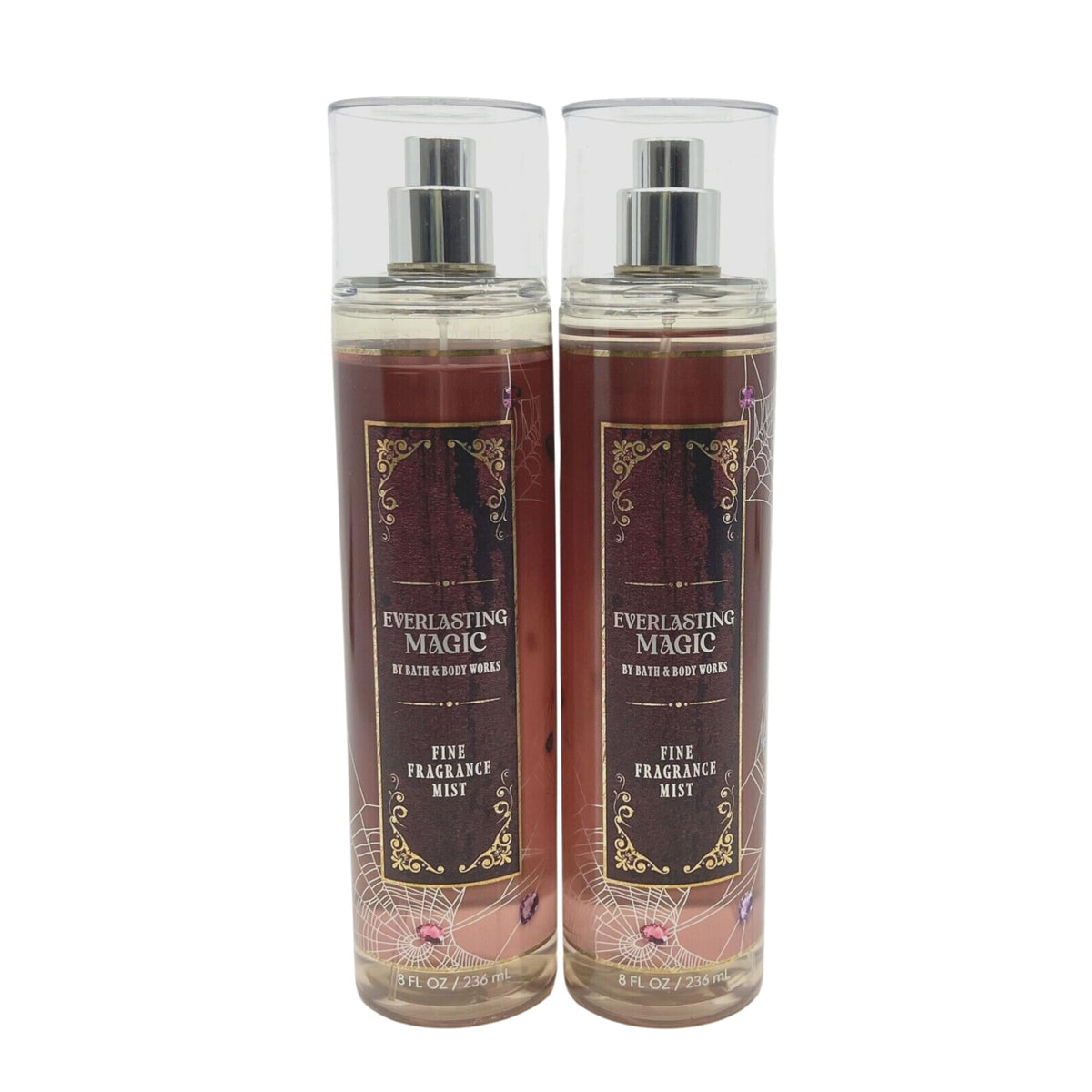 Bath & Body Works Fine Fragrance Mists Set Of 2, 8Oz Each - Everlasting Magic