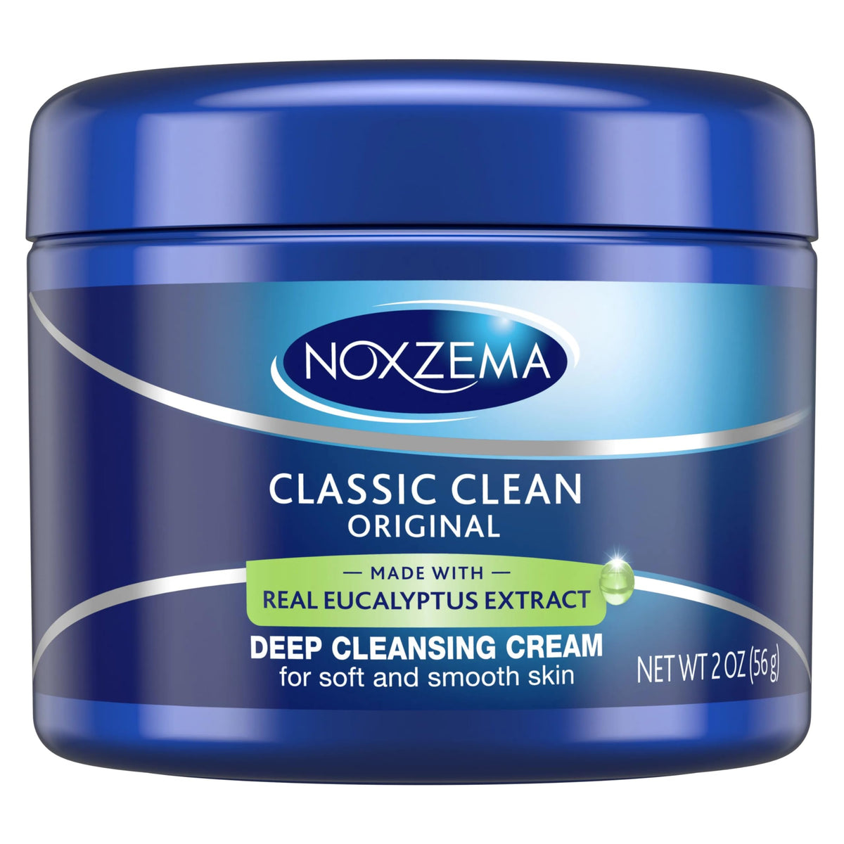 Noxzema Deep Cleansing Cream, 2 Oz, Blue - Pack Of 5, Plastic Container