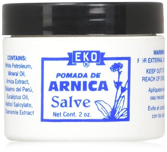 Promeko Inc Arnica Spanish Label Pomade - 2 Ounce Natural Pain Relief & Skin Care