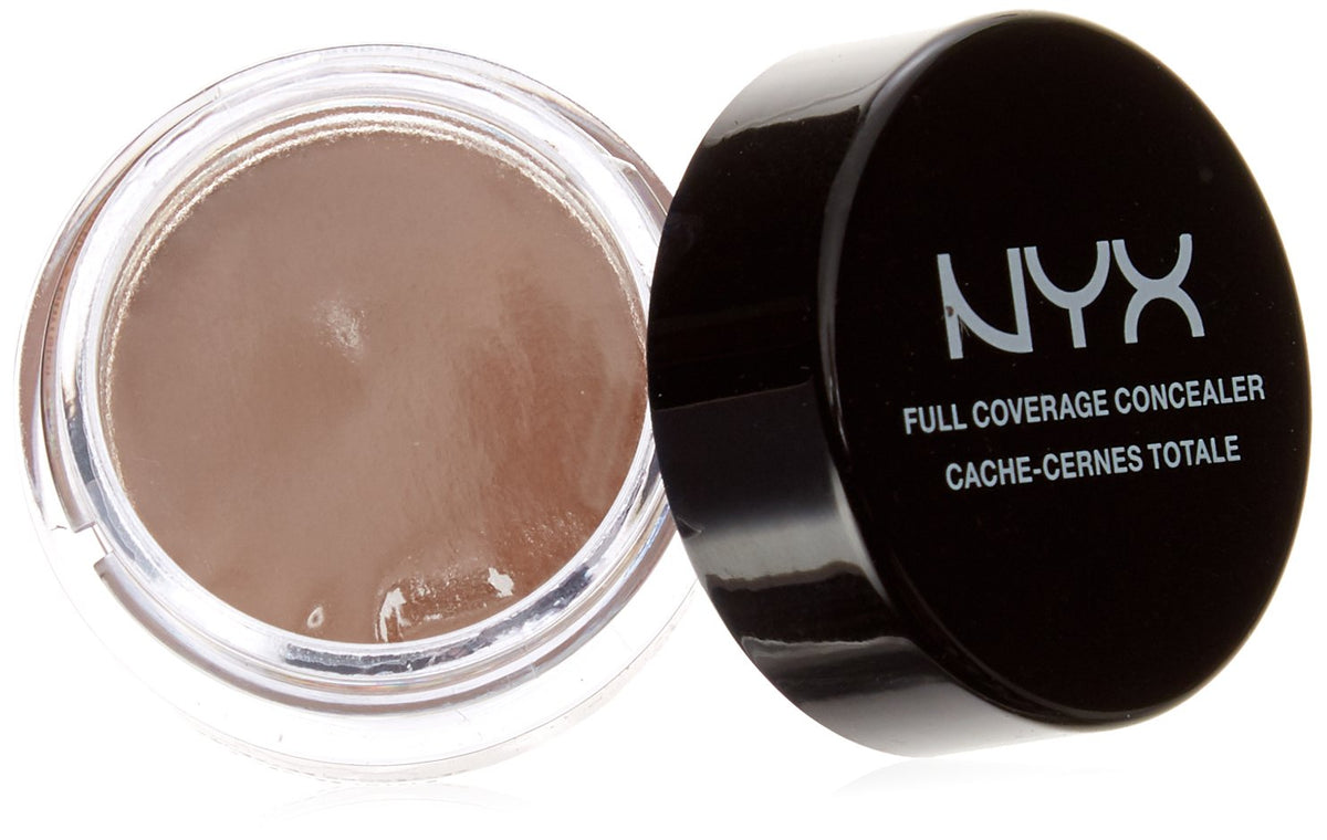 Nyx Professional Makeup Concealer Jar - Nutmeg, 0.25 Ounce, Full Coverage, Flawless Finish