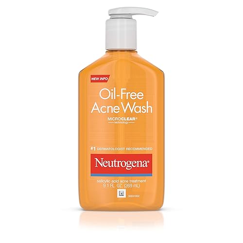 Neutrogena Oil-Free Acne Wash, 9.1 Oz - Gentle Cleanser For Clear Skin