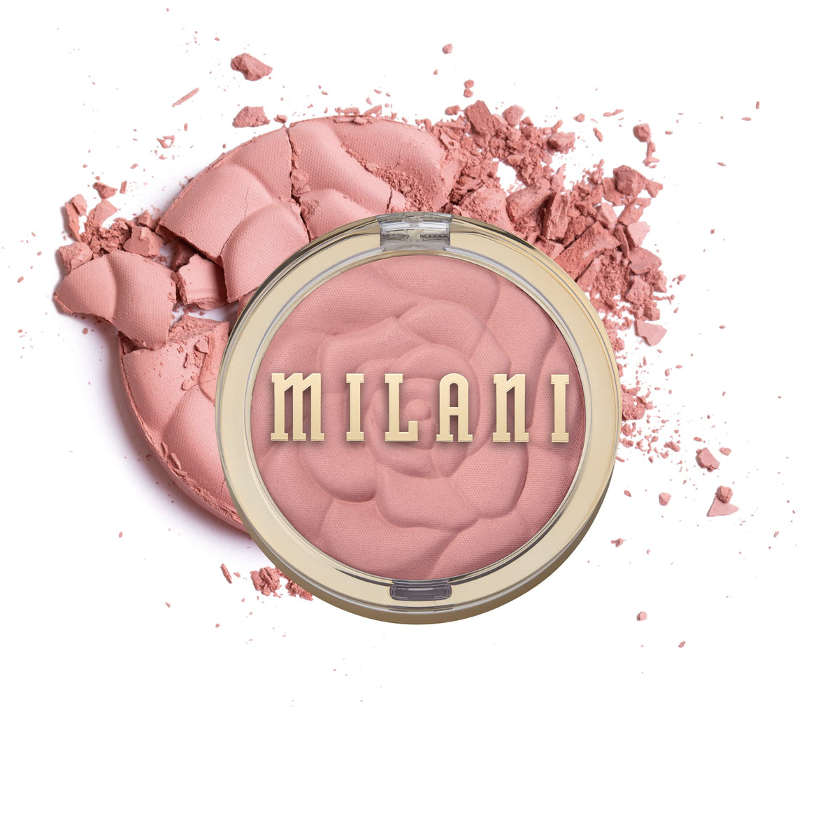 Milani Rose Powder Blush - Romantic Rose, 0.6 Oz, Cruelty-Free Matte & Shimmer Blush