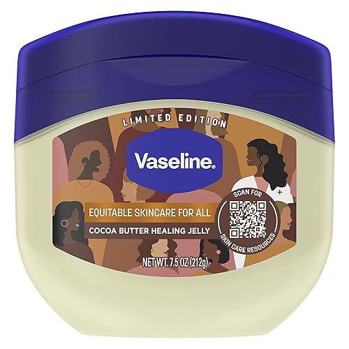 Vaseline Cocoa Butter Petroleum Jelly, 7.5 Oz - Moisturizing Skin Care Solution