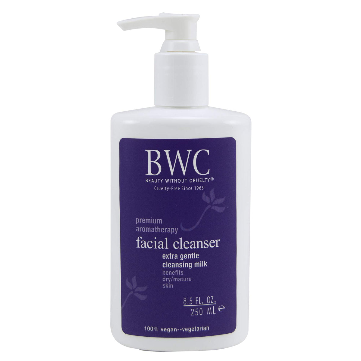 Beauty Without Cruelty Extra Gentle Facial Cleansing Milk, 8.5 Fl Oz - Cruelty-Free Cleanser