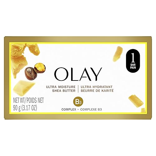 Olay Ultra Moisture Outlast Beauty Bar Soap With Shea Butter, 3.17 Oz, Pack Of 2