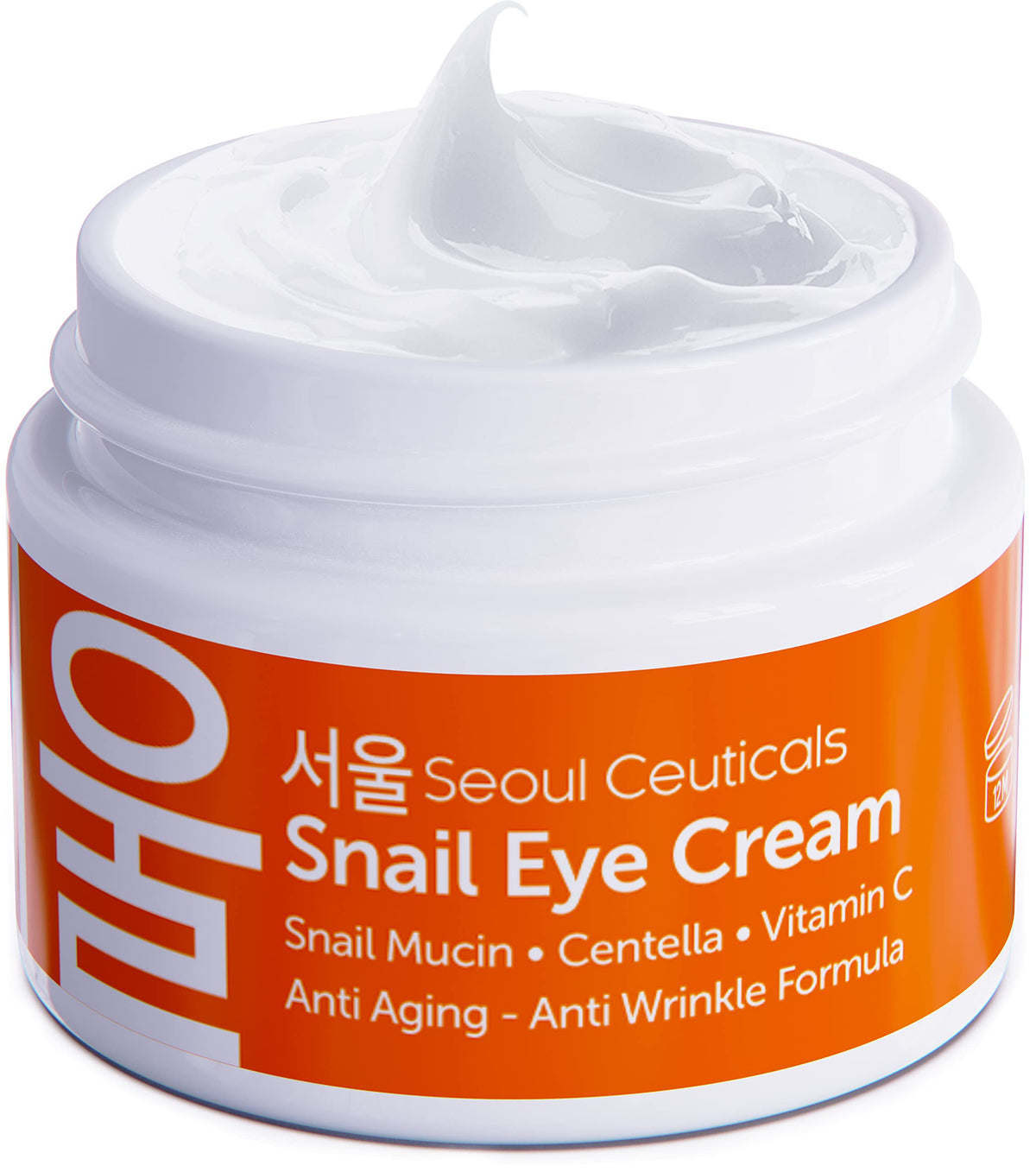 Seoulceuticals Snail Mucin Eye Cream - Anti Aging Under Eye Treatment, 0.5Oz