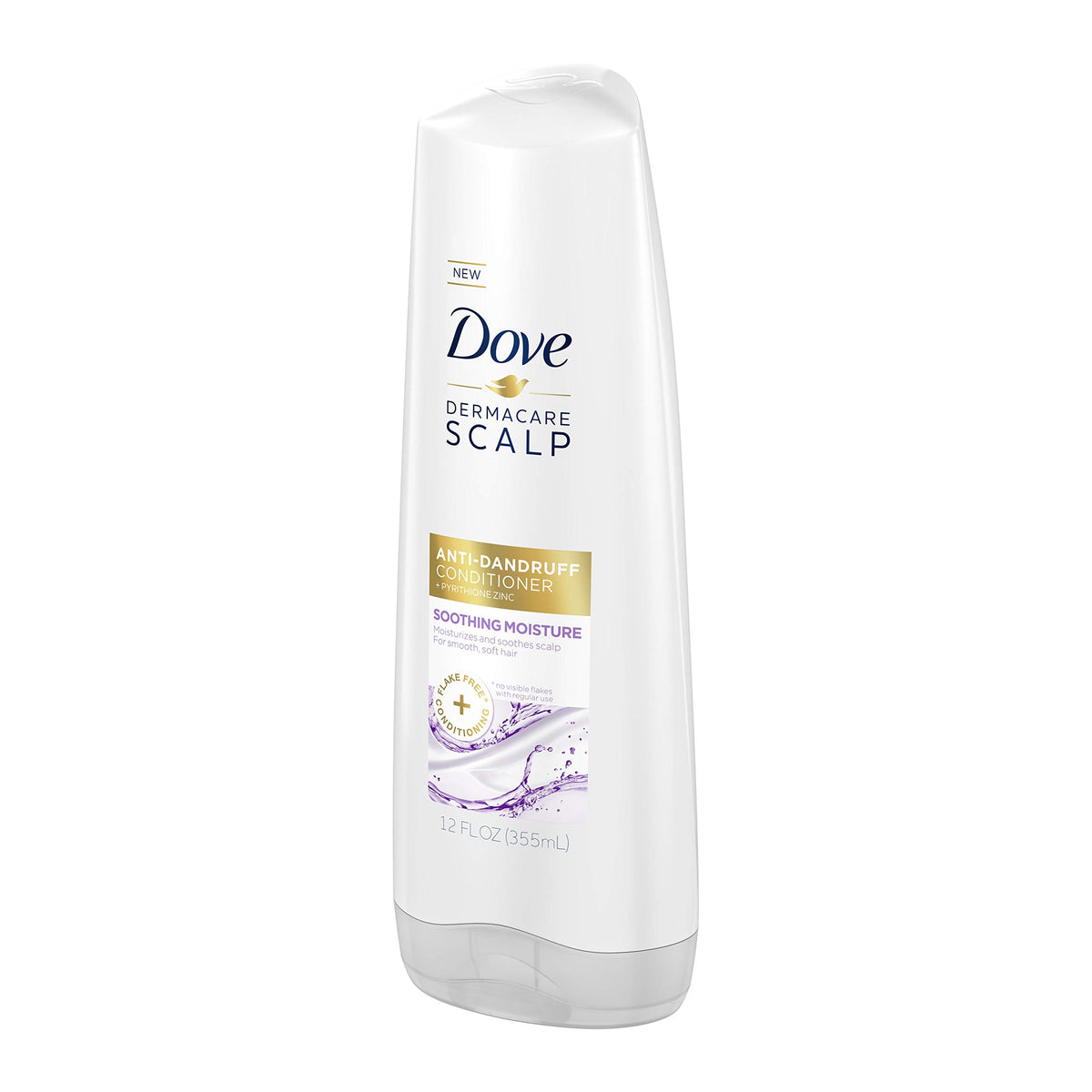 Dove Dermacare Scalp Anti-Dandruff Conditioner, 12 Fl Oz, Nourishing Formula For Scalp Care