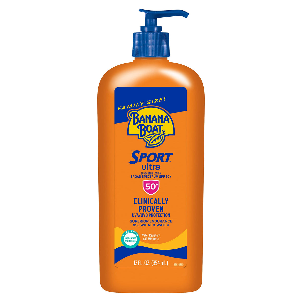 Banana Boat Sport Ultra Spf 50 Sunscreen Lotion, 12Oz - Oxybenzone Free, Family Size