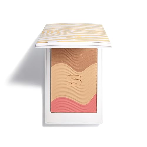 Sisley Paris Phyto Touches Sun Glow Pressed Powder Trio - Peach Gold, 0.34 Oz For Women