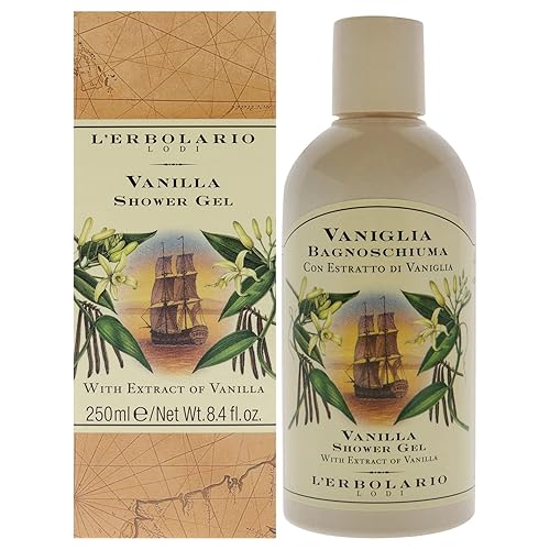 Vanilla Shower Gel by L'Erbolario for Unisex - 8.4 oz Moisturizing Body Wash