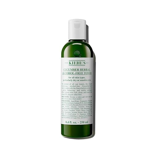 Kiehl'S Cucumber Herbal Alcohol-Free Toner For Dry & Sensitive Skin, 8.4 Fl Oz