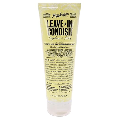 Miss Jessie's Leave in Condish Unisex Conditioner, 8.5 oz - Moisturizing Hair Care