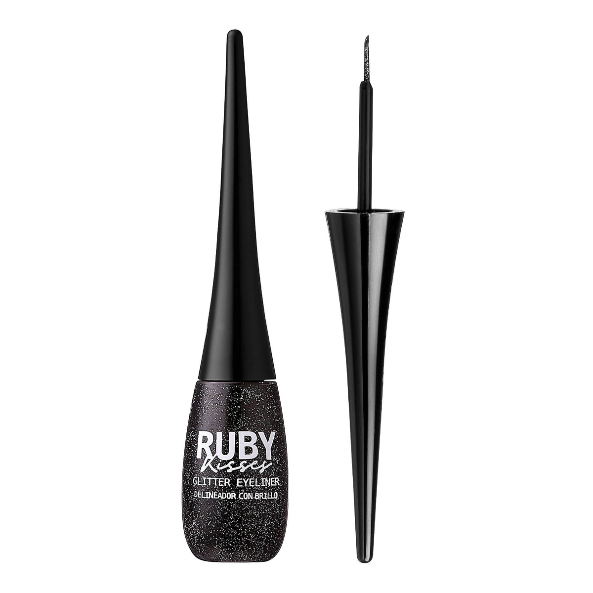 Ruby Kisses Eye Bling Glitter Eyeliner - Glitz N' Black, 1 Count