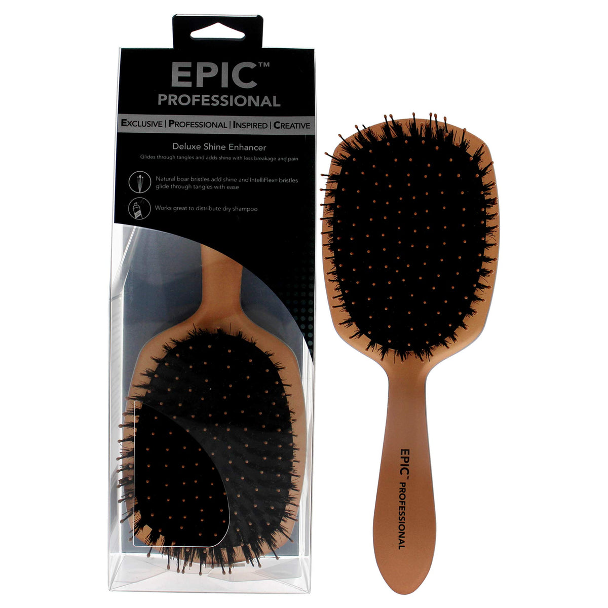 Wet Brush Pro Epic Deluxe Shine Enhancer  Rose Gold 1 Pc