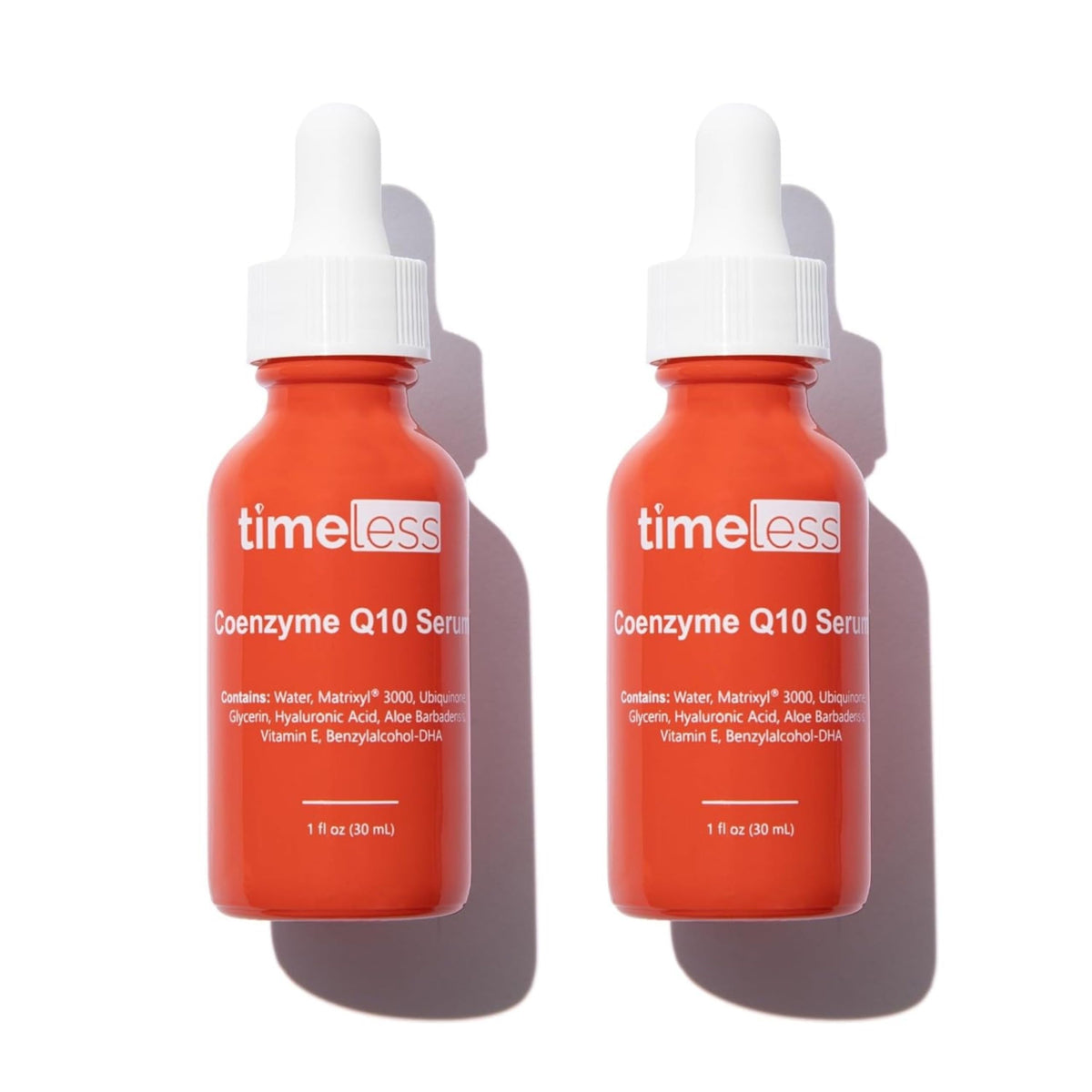 Timeless Skin Care Coenzyme Q10 Serum - Antioxidant, Fragrance-Free, 1 oz (Pack of 2)