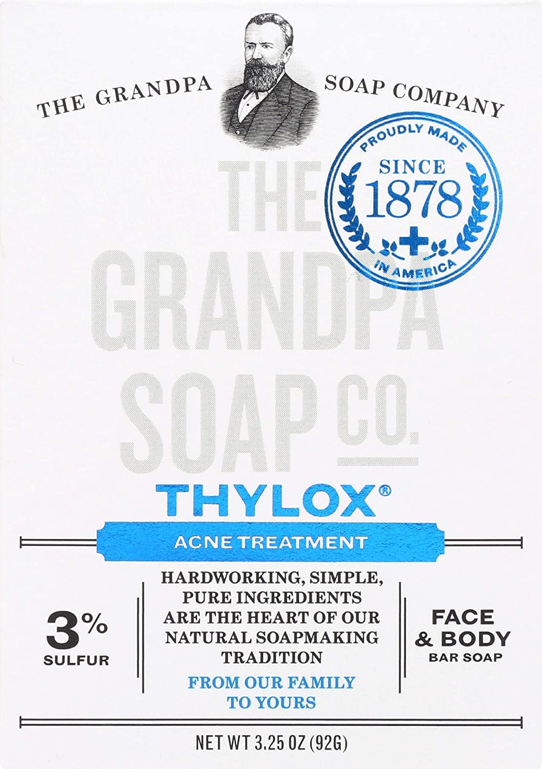 Grandpa'S Soap Thylox Acne Treatment, 3.25 Oz, Pack Of 6 - Effective Skincare Solution