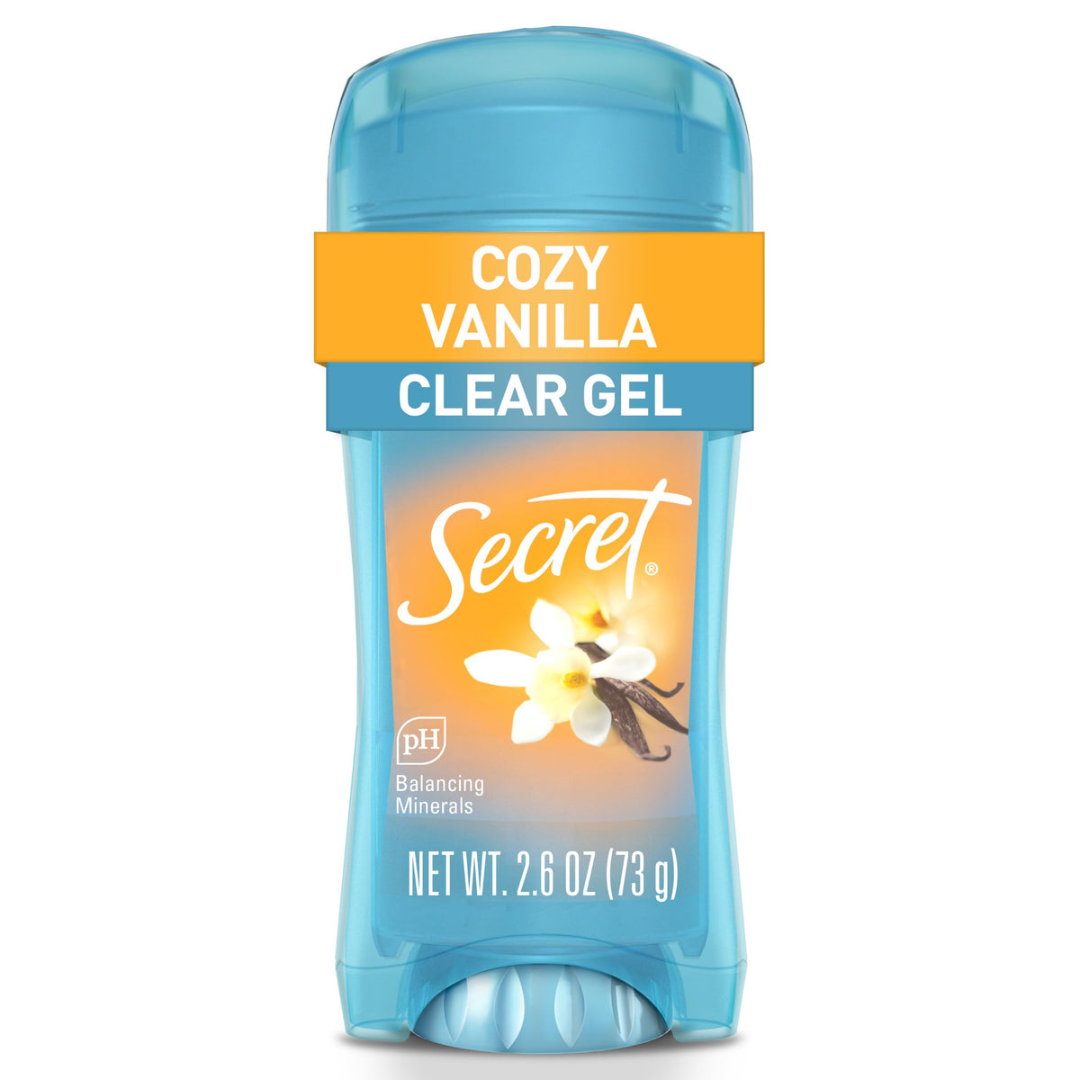 Secret Fresh Antiperspirant For Women, 48Hr Odor Protection, Cozy Vanilla, 2.6 Oz