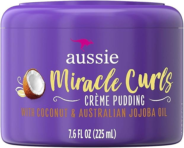 P&G-Aussie Miracle Curls Creme Pudding, 7.6 Fl Oz - Curl Defining Moisture For Soft, B