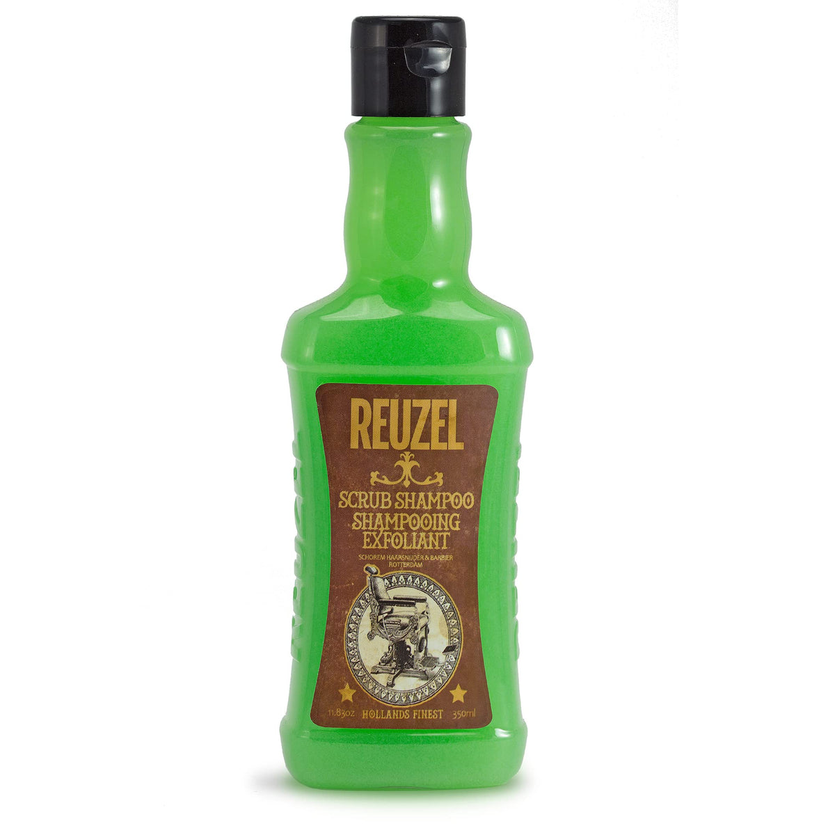 Reuzel Scrub Shampoo - Deep Cleansing Formula, 11.83 Oz For Healthy Hair