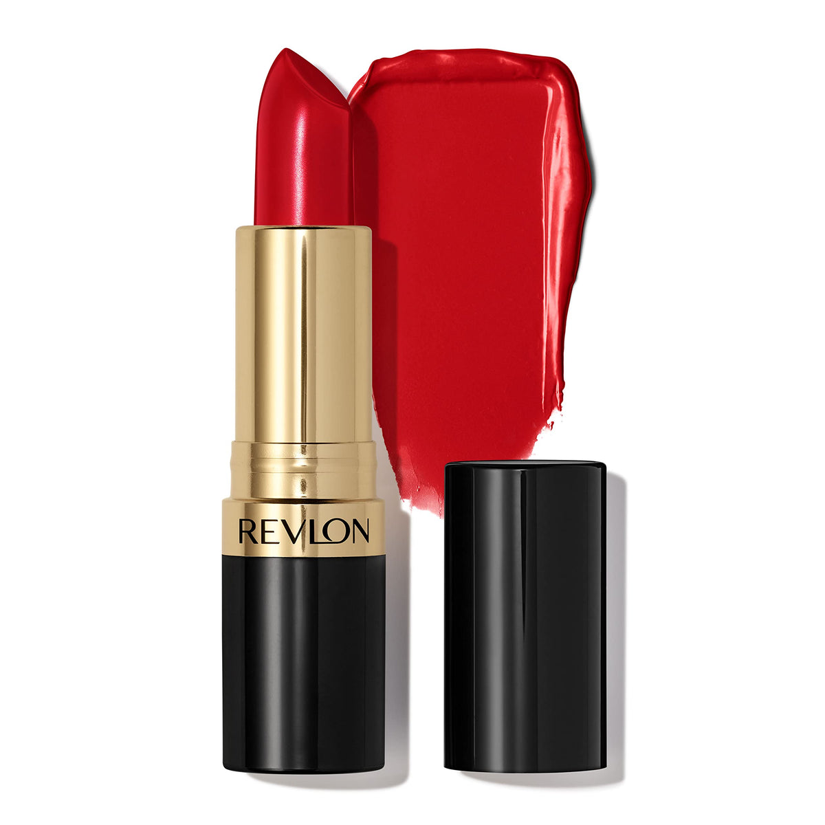 Revlon Super Lustrous Lipstick - High Impact Color, Moisturizing, Infused With Vitamin E, 775 Super Red