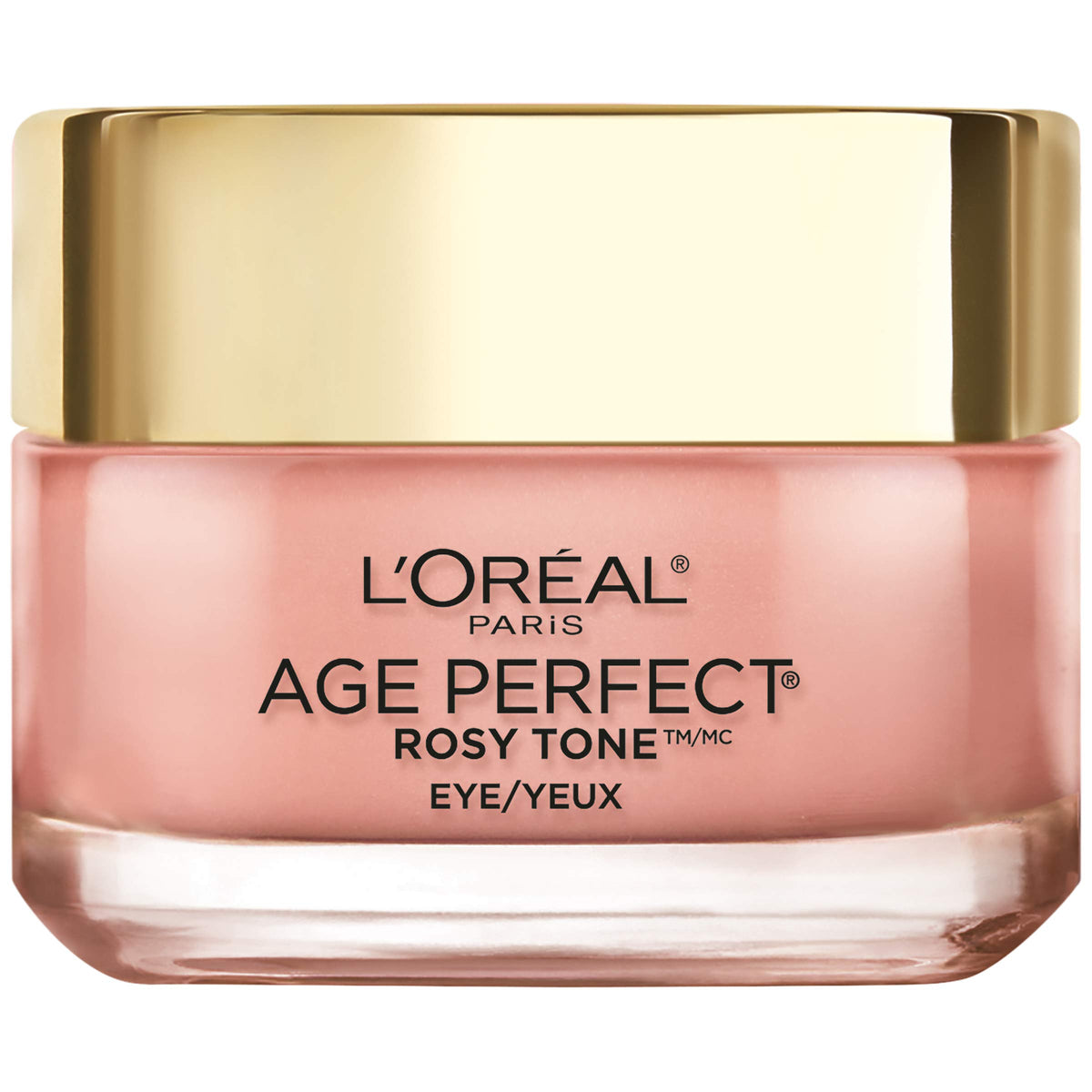 L'Oreal Paris Age Perfect Rosy Tone Eye Cream For Dark Circles & Wrinkles, 0.5 Oz