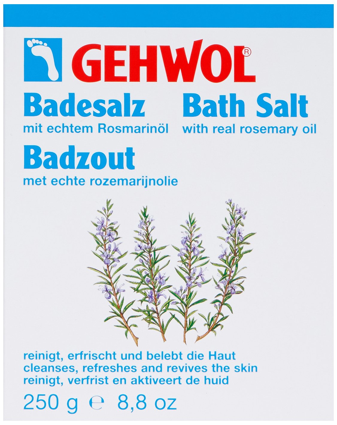 Gehwol Bath Salt – 10 Count – Epsom Salt For Relaxation And Foot Care