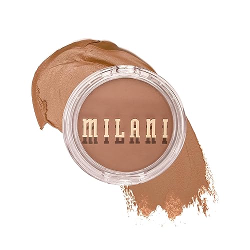 Milani Cheek Kiss Cream Bronzer - 110 Hey Honey, 0.21 Fl Oz, Lightweight & Blendable