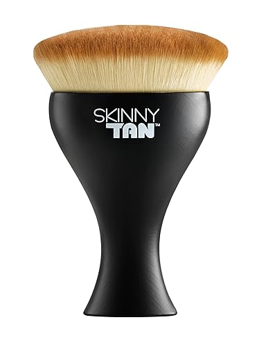 Skinny Tan Body Buffing Brush - Vegan Bristles for Self-Tanning & Blending - 3.3 Fl Oz