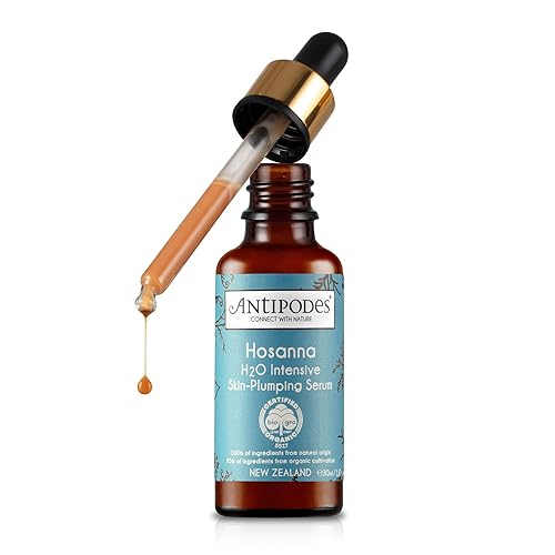 Antipodes Hosanna H2O Skin-Plumping Facial Serum – Hydrating Collagen Serum for Dry Skin, 30ml