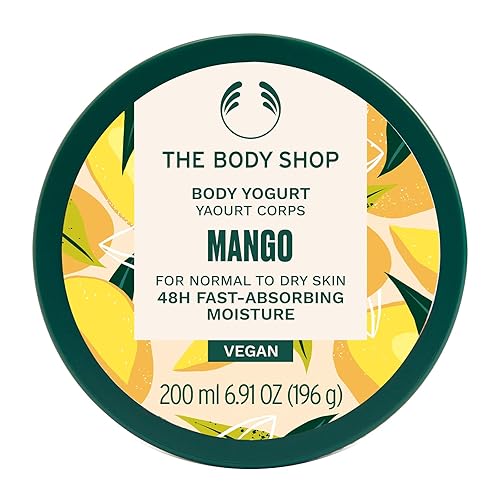 The Body Shop Mango Body Yogurt - Vegan Hydrating Lotion For Normal To Dry Skin, 6.91 Oz