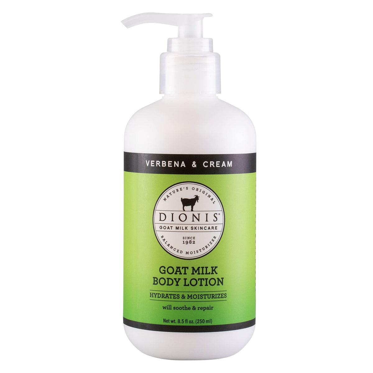 Dionis Goat Milk Body Lotion, Verbena & Cream, 8.5Oz - Hydrating, Cruelty-Free, Par