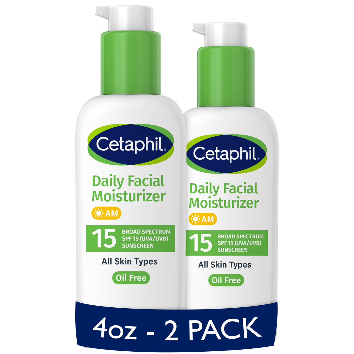 Cetaphil Daily Facial Moisturizer Spf 15, 4 Fl Oz - Gentle Hydration For Dry To Normal Skin, 2