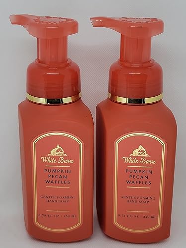 Bath & Body Works Pumpkin Pecan Waffles Foaming Hand Soap, 2-Pack, 8.75 Fl Oz