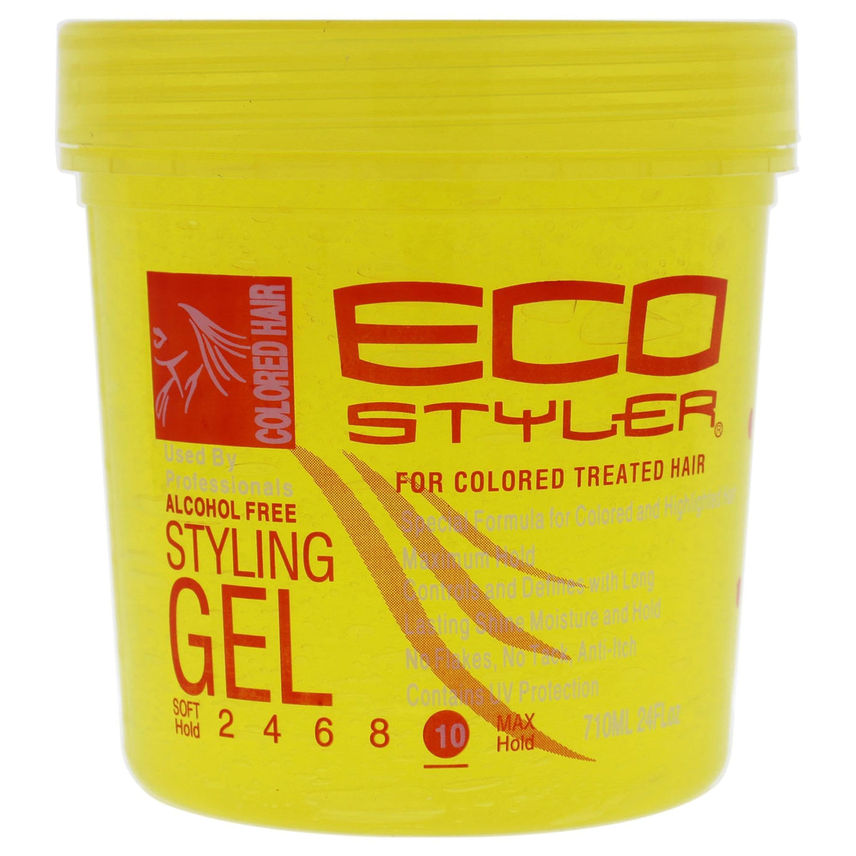 Ecoco Eco Style Gel For Colored Hair - Uv Protection, Long Lasting Shine, 24 Oz