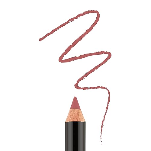 Bodyography Cream Lip Pencil Heatherberry - Waterproof, Pigment-Rich, Coconut Oil, 0.04 Oz