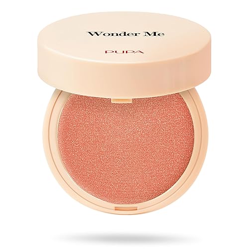 Pupa Milano Wonder Me Blush, 009 Last Crush, Talc-Free, 0.14 Oz - Smooth & Radiant Finish