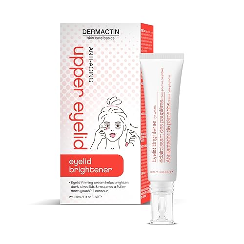 Dermactin Upper Eyelid Cream 1 Oz - Firms & Tones Sagging Skin For Younger, Vibrant Eyes